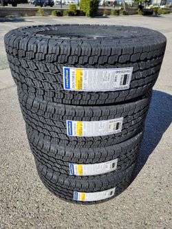 265 70 16 NEW TIRES TACOMA 4RUNNER TUNDRA SEQUOIA FRONTIER COLORADO CANYON SILVERADO SIERRA F150