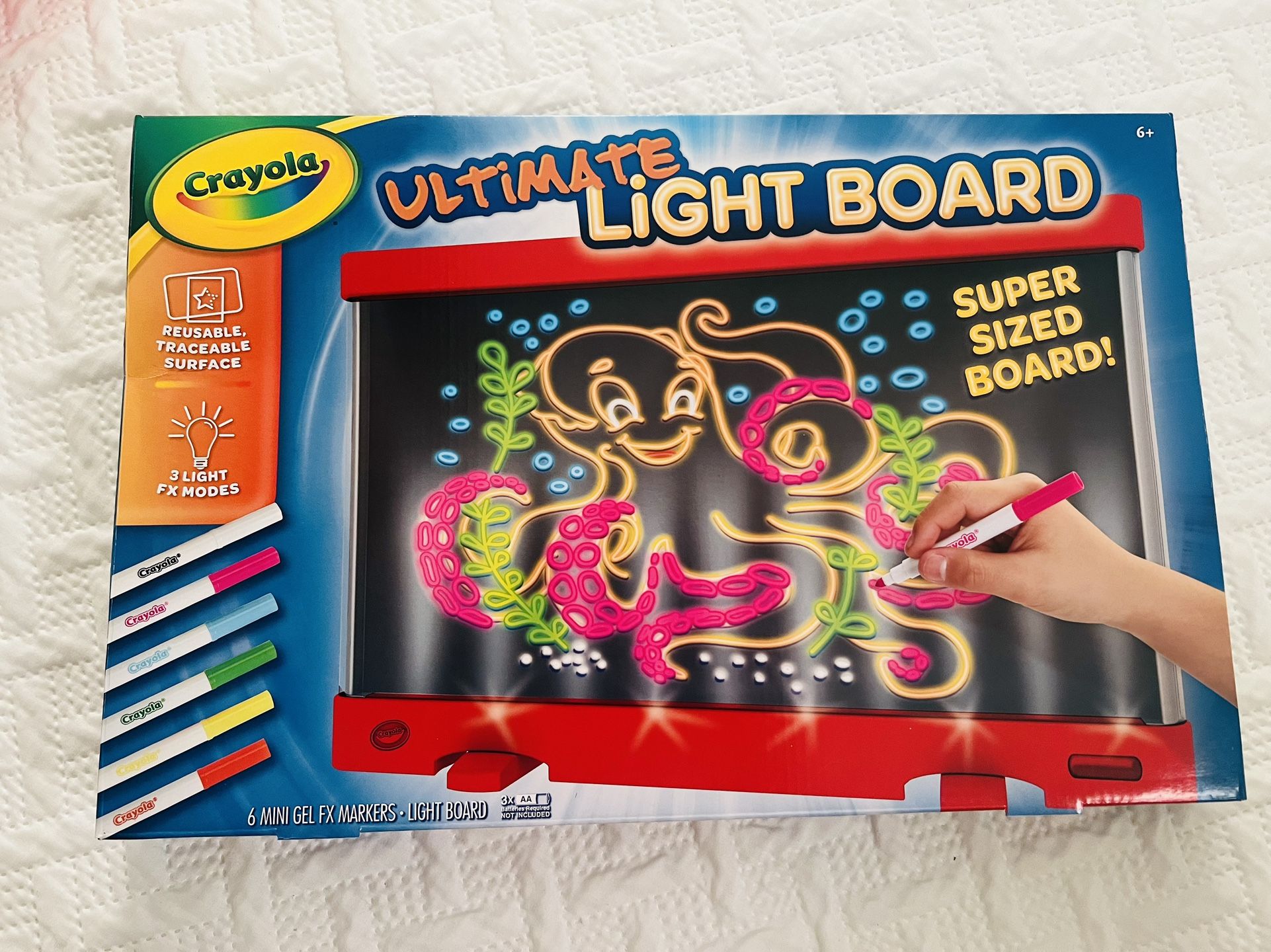 NEW!!! CRAYOLA ULTIMATE LIGHT BOARD