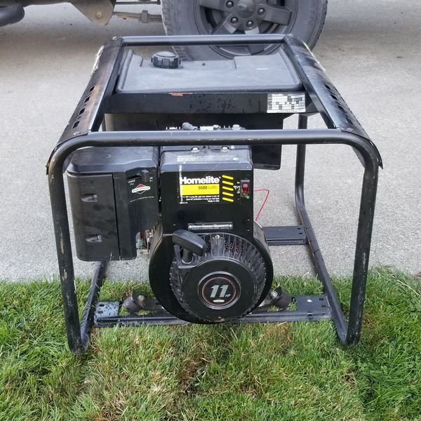 Homelite 5,500 watt gas generator. for Sale in Rochester, WA - OfferUp