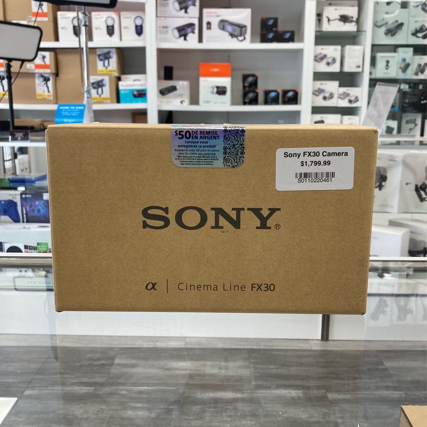 Sony FX30 Cinema Line