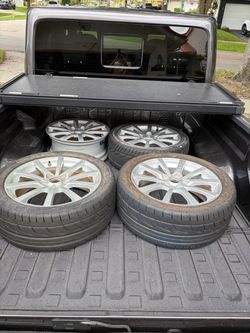 Set of 4 Aluminum wheels