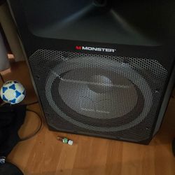 Monster Bluetooth Speaker 15 Inch Subwoofer 