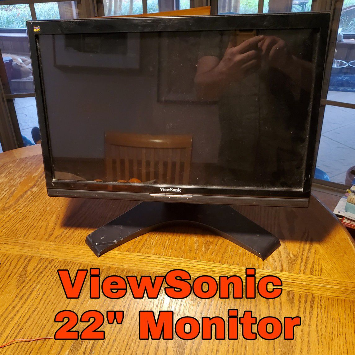 Viewsonic VX2258WM 1920 x 1080 Resolution 22" WideScreen LCD Flat Panel Computer Monitor Display