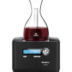 Alpina iFavine iSommelier Smart Wine Aerating Decanter – Like New w/ Original Box ($400 Retail)