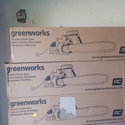 Greenworks 18inch Chainsaw