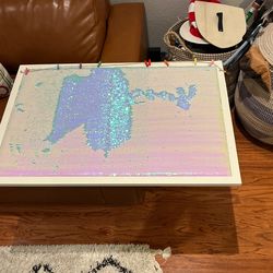 Sequins wall Pin Board