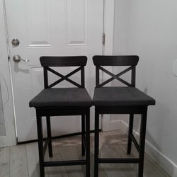 2 Ikea Stools 24 Inches Height Seat