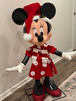 Animated Holiday Minnie  & Mickey Mouse Set