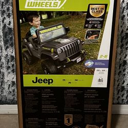 Brand New Fisher Price Power Wheels Jeep Wrangler 12V Car