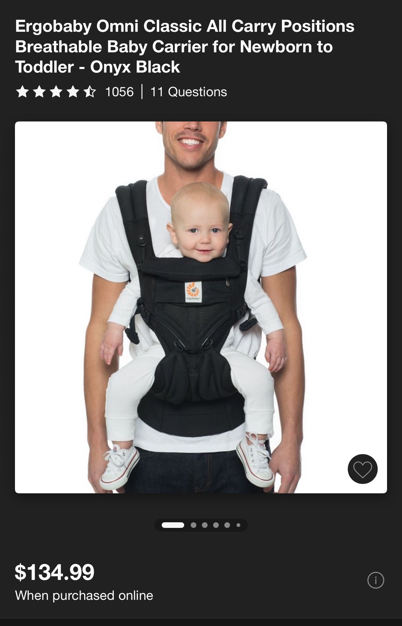 Ergobaby Omni Baby Carrier