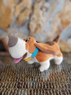 Disney Great Mouse Detective Toby Dog Plush 9 Inches
