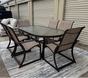 7-Piece Outdoor Table and Chairs