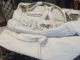 Versace white bag