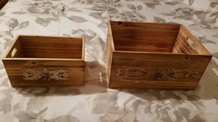 Decorative storage boxes