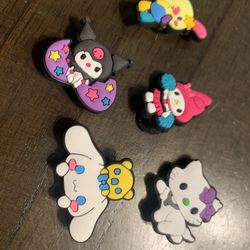 Hello Kitty Croc Accessories (Different Sets)