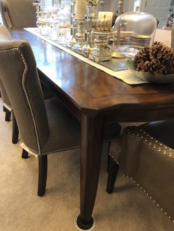 Solid Wood Dining Table ONLY (Expandable) 