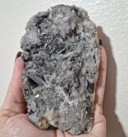 Stibnite With Barite