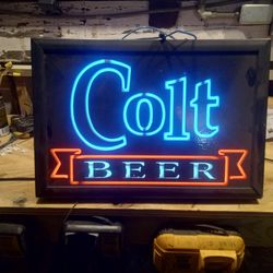 Colt Beer Lighted Sign