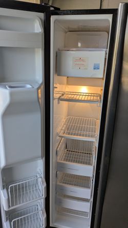 GE Profile Arctica Stainless Steel Side by Side