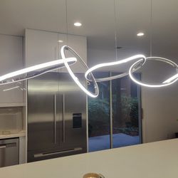 Modern 5 Light Chandelier Light for Kitchen Island