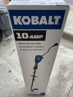 Brand New Kobalt 10 Amp 18” Electric Corded Trimmer