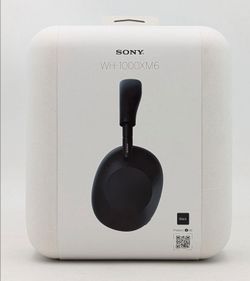 New/unopened Sony WH-1000XM6 (Black)