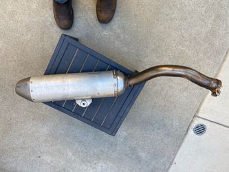Stock yz450 exhaust pipe