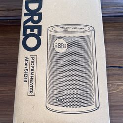 NEW DREO Space Heater 1500W, Thermal Sensor, Digital Display, 12H Timer 3 Modes