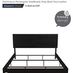 King Bed Frame & Box Springs 