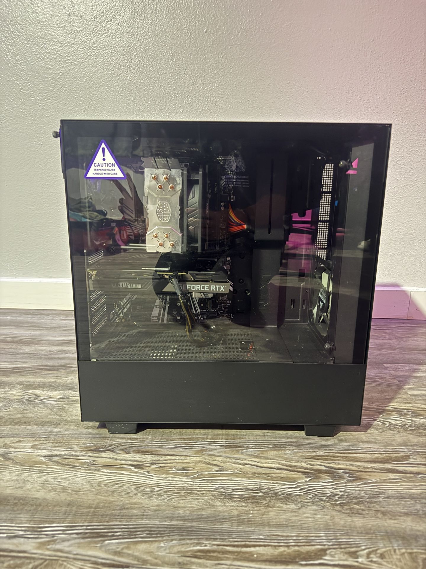 Gaming PC With 32 Inch Curved Monitor