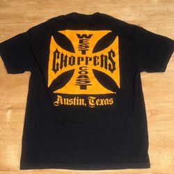 Vintage West Coast Chopper T-Shirt, Size Large