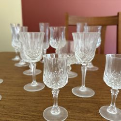 Crystal Made In France Glasses Set Of 8