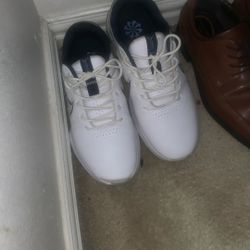 White Nike Golf Shoes men’s (10.5)