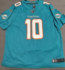 Tyreek Hill Dolphins Stitched Aqua-Ta Men's Jersey SzM