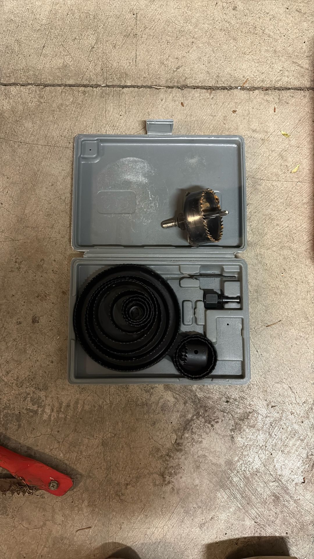 Carbon Steel Hole Saw Set, 13 Pc. Kit