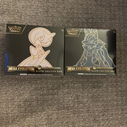 Mega Evolution Pokemon Center stamped ETB
