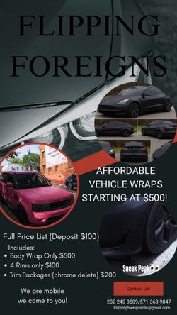 Vehicle Wrap