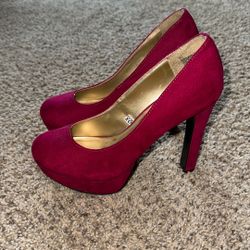8 1/2 Hot Pink High Heels