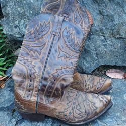 Dan Post Mens Cowboy Boots Sz 10