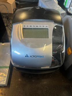 Acroprint Card Timer 