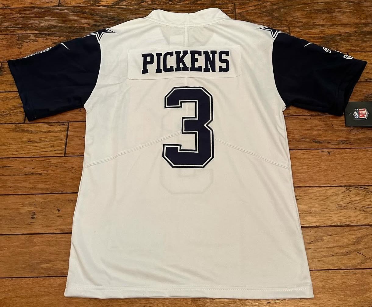 Navy George Pickens Dallas Cowboys Jersey #3