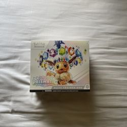Pokémon Scarlet & Violet Prismatic Evolutions Elite Trainer Box NEW