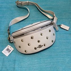 Coach Bethany Belt Bag Apple Print 