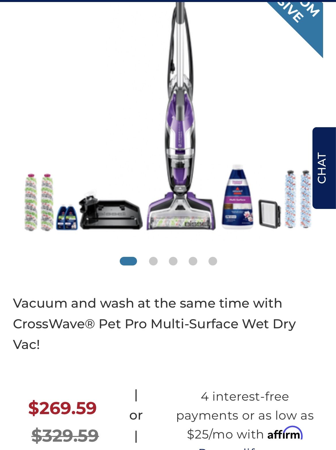 Bissell Crosswave Pet-Pro Performance