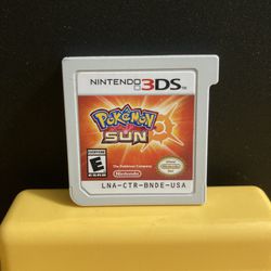 Pokemon Sun for Nintendo 3DS 2DS video game console system or XL New