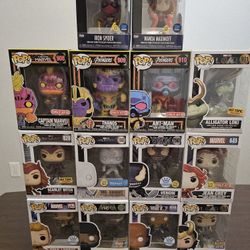 Marvel Funko Pop Lot $105  (PPG is $180)