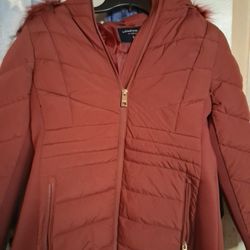 London Fog Hooded Jacket Size S