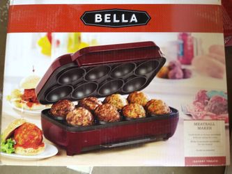 Bella meatball maker