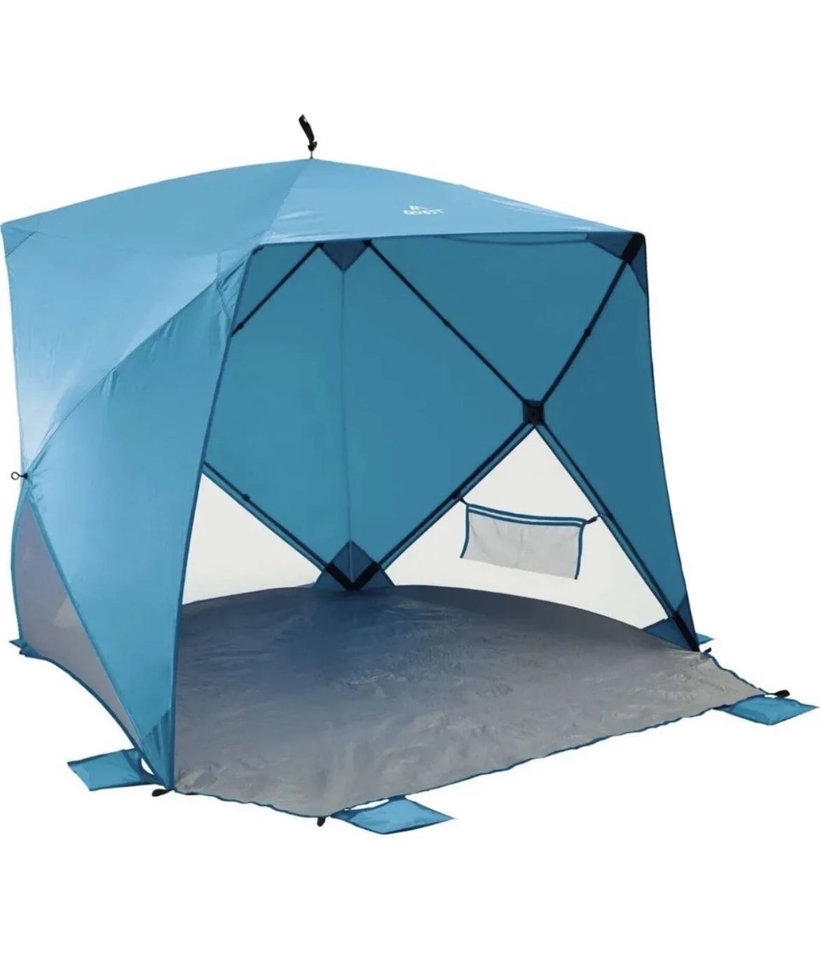 Quest Quickdraw Outdoor Sun Shelter Canopy NEW Light Blue Beach Tent