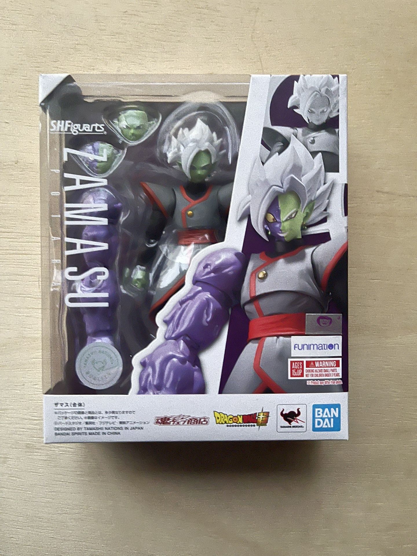 Sh Figuarts Zamasu Potara Dragon Ball Super Figure New